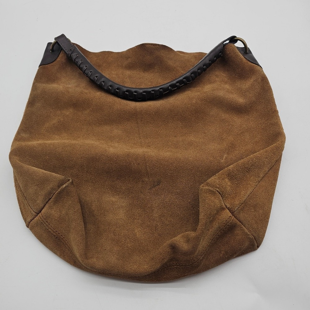 Maurizio Taihuti brown genuine leather handbag purse